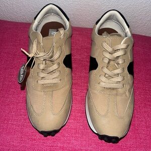 MIA Tan and Black Women's Sneakers